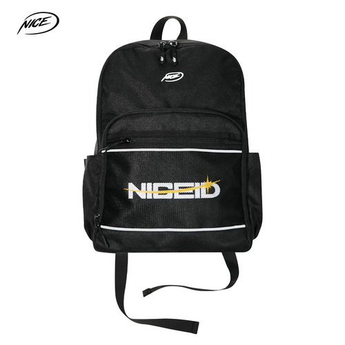 NICE NICEID学生双肩牛津背包中号篮球旅行运动健身跑步行李