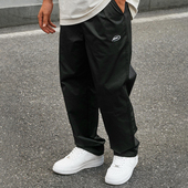 NICEID 春秋 运动长男女宽松束脚扎袜裤 NICE潮流休闲板裤 舒适薄款