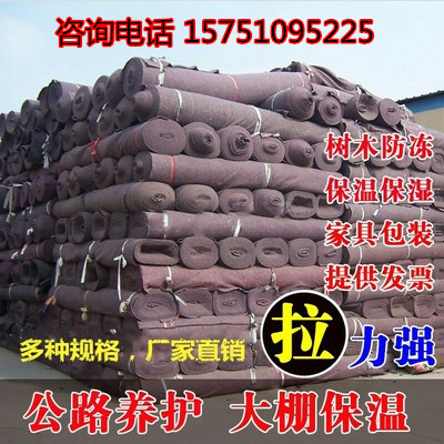 土工布防冻防晒大棚保暖保湿隔热工程公路水泥养护毛毯装修地垫布