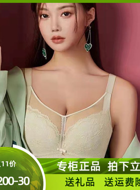 芬铂文胸全罩杯薄款CD杯大胸显小防下垂收副乳调整型内衣女3116J