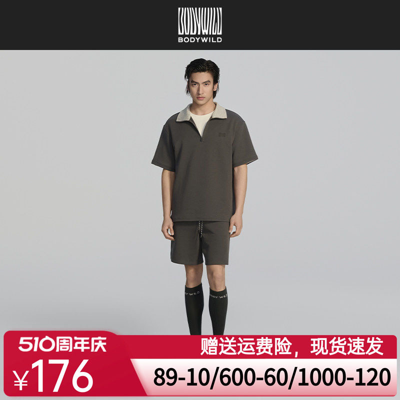 【夏季新品】BODY WILD N穿系列_男士休闲五分短裤ZBN82DL2A