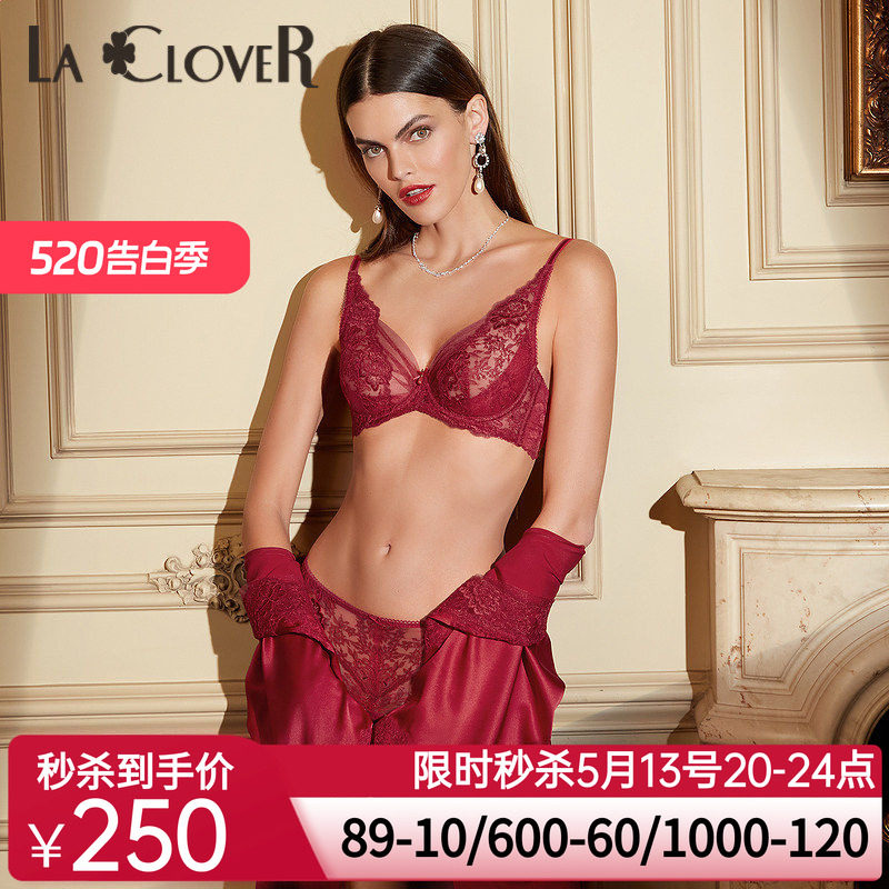 【女王心选】LACLOVER兰卡文挚爱洛可可系列中腰平角裤LC23RG1