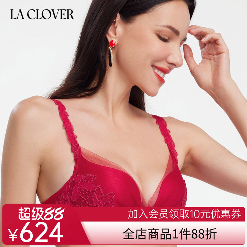 LACLOVER兰卡文挚爱卡罗拉系列无钢圈文胸LC17TK1图片