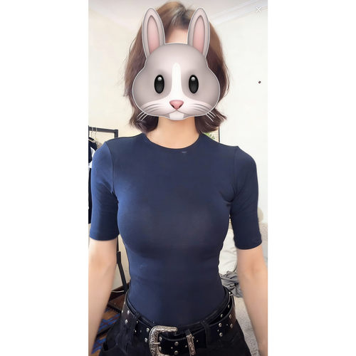 五分短袖T恤女夏季修身弹力内搭
