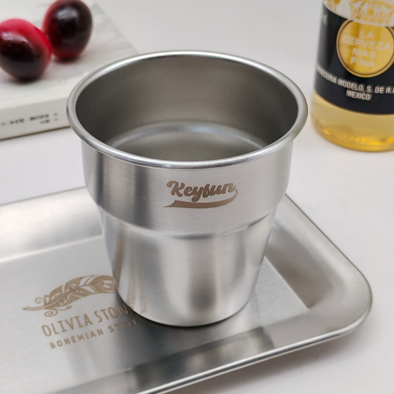 316L不锈钢随手杯户外杯露营杯水杯子家用啤酒杯咖啡杯啤酒杯