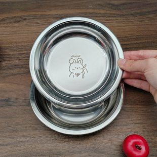 316L不锈钢小盘子小菜碟小碟子味碟调料调味酱料酱油醋碟儿童餐具