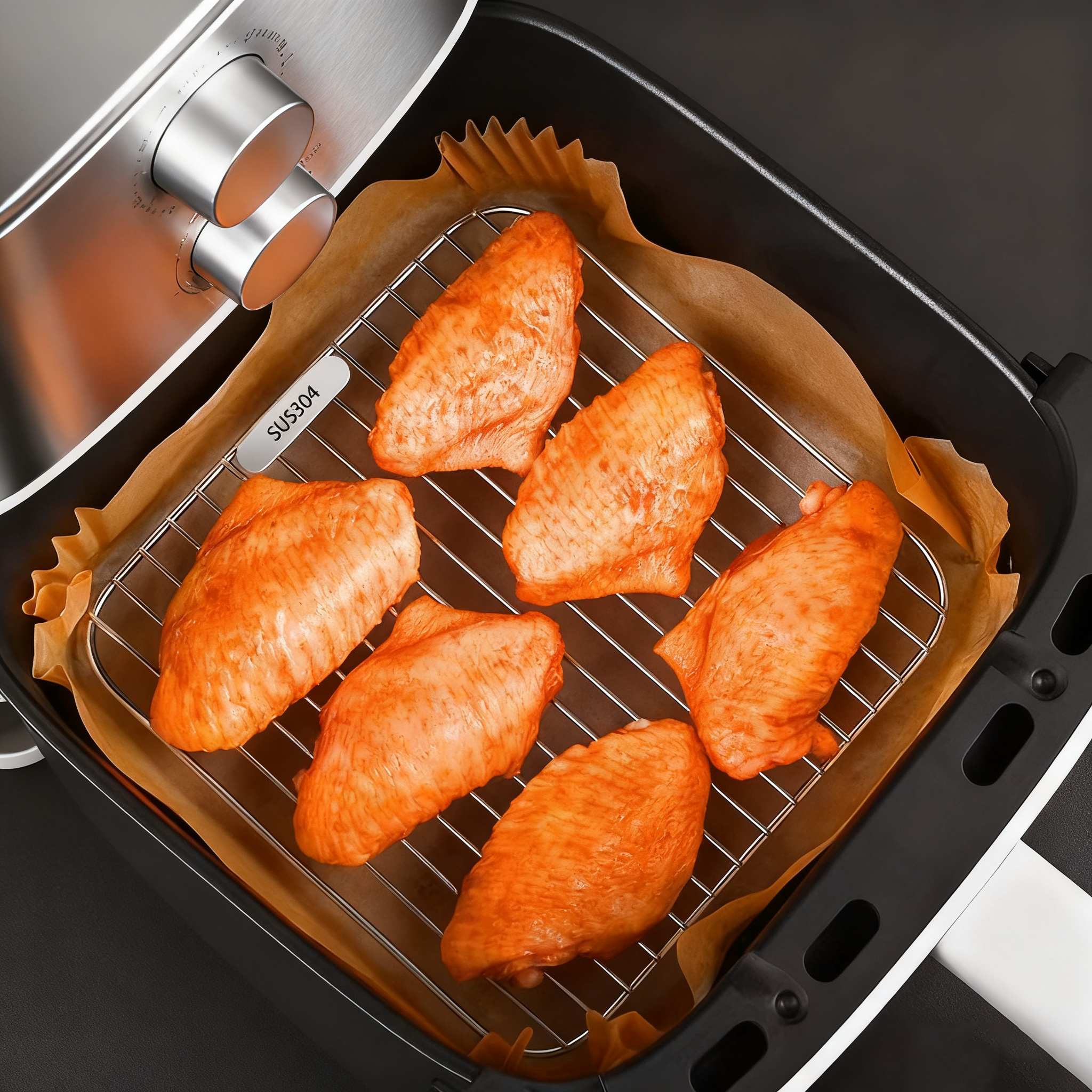 空气炸锅烤架304不锈钢