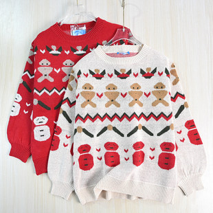 针织毛衣 22厚实减龄提花圆领宽松休闲长袖 思琪女装 2512