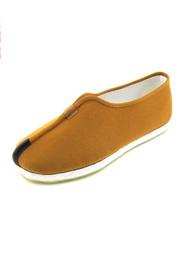 老北京布鞋男千层底僧侣鞋男士鞋黄色单鞋古风汉服古装手工鞋舒适