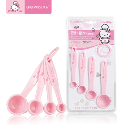 HelloKitty卡通量勺4件套烘焙
