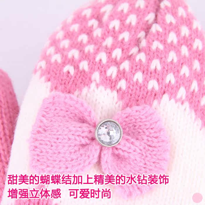 Gants pour fille en de laine - Ref 2150215 Image 4