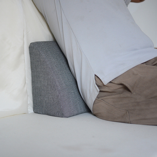 加厚腰靠垫老人腰椎间盘突出腰椎支撑床头沙发靠垫靠垫三角枕舒适