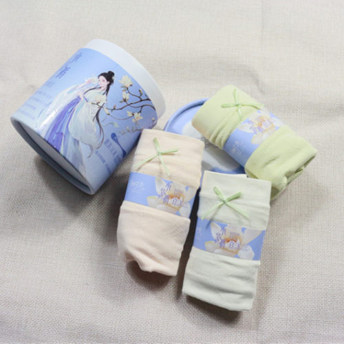 专柜片羽时光P237小茶裤白玉兰裸氨养护无痕女裤头内裤238大版239