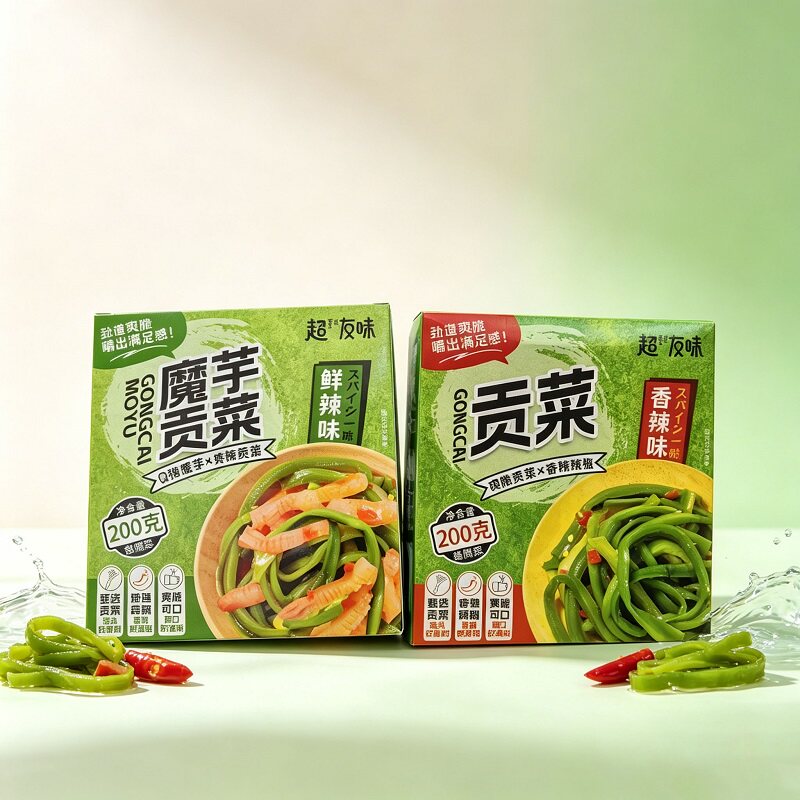 超友味贡菜魔芋爽素菜解馋小吃