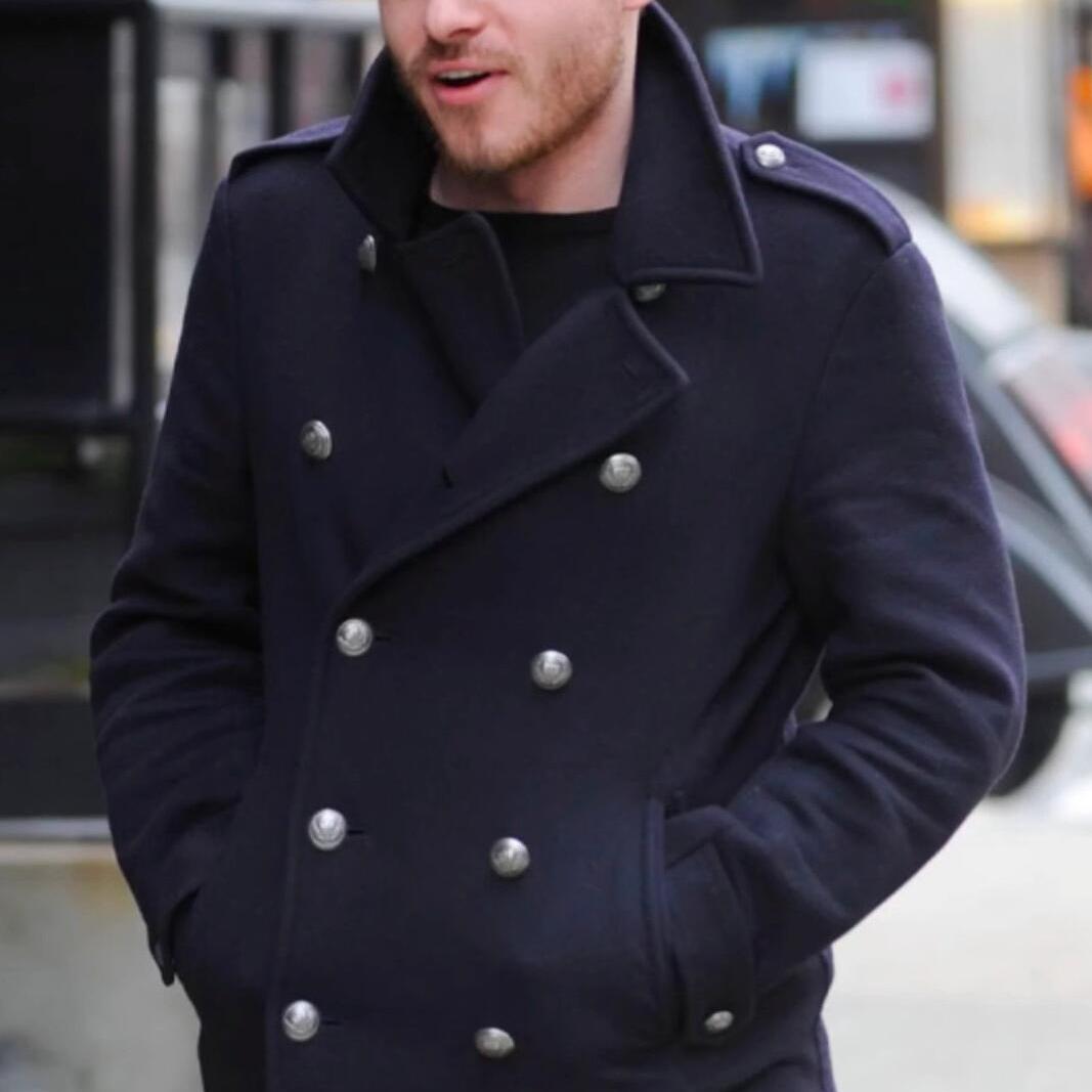 自制中长款羊毛呢秋冬大衣