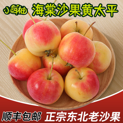 现货东北沙果黄太平海棠果顺丰