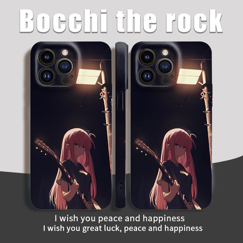 日漫周边孤独摇滚苹果小米手机壳