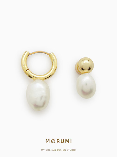 日常款小众百搭珍珠耳环