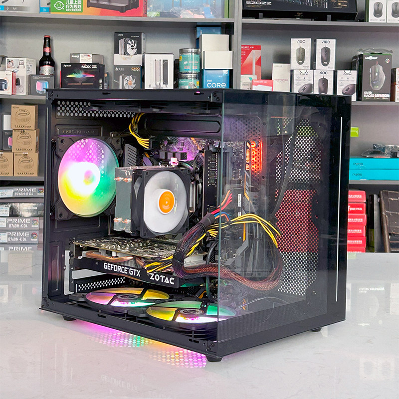 i59400F/1660S电脑主机台式全套diy组装机吃鸡游戏型设计多开