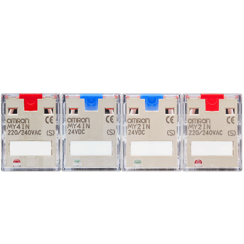 进口欧姆龙正品继电器MY2N-MY4N-MY2IN-MY4IN-D2-GS-J 220V DC24V