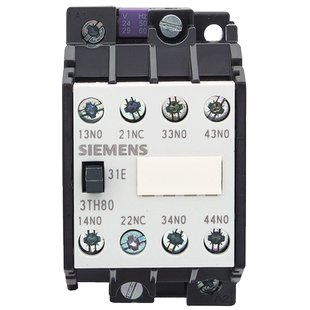 正品西门子接触器3TH80/3TH82/22E/31E/40E/44E/62E-0X 110V 220V