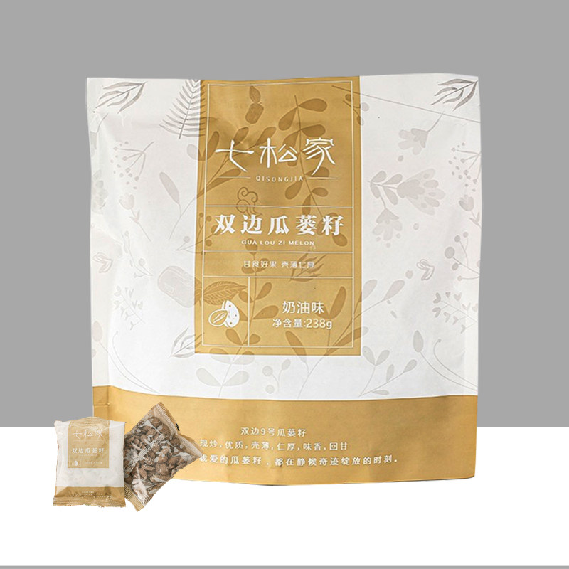 七松家瓜蒌籽新籽 现炒（ 奶油味、原味、椒盐味）238g/袋