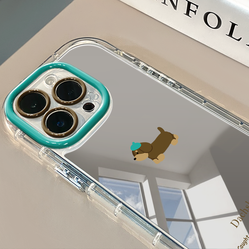 简约西高地适用于苹果17promax镜面奶油壳iPhone16手机壳华为p可爱小米15防摔潮流保护套mate70小众