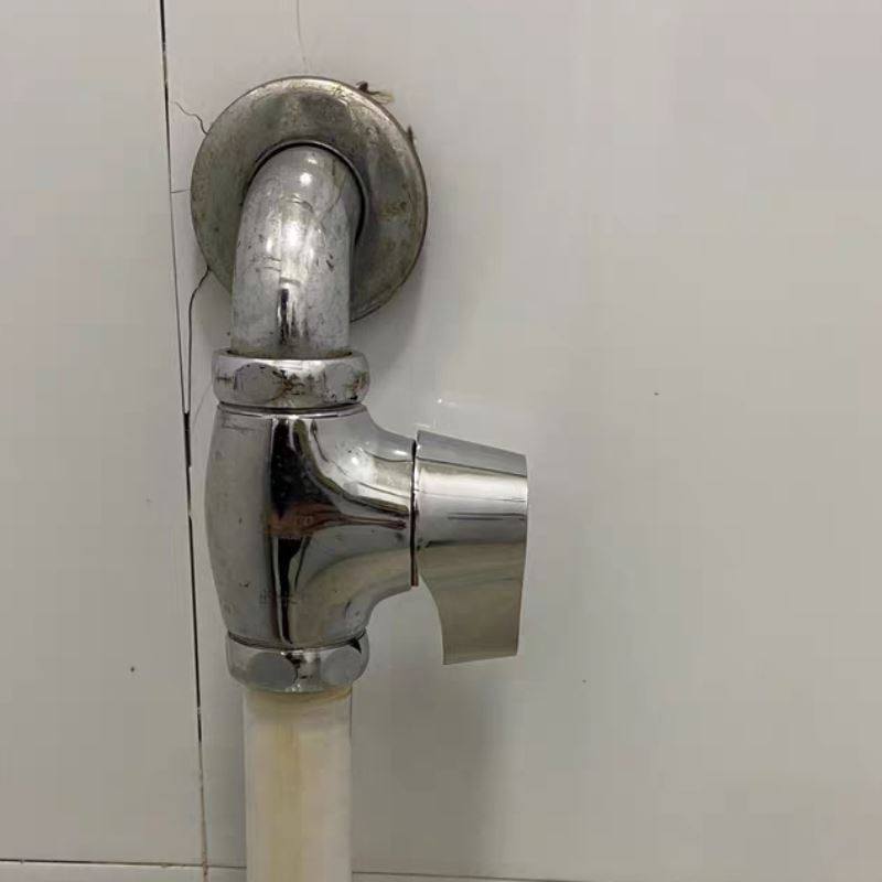 加厚铜蹲便器冲洗阀手板式快开冲水厕所冲水阀手板式快开冲洗阀