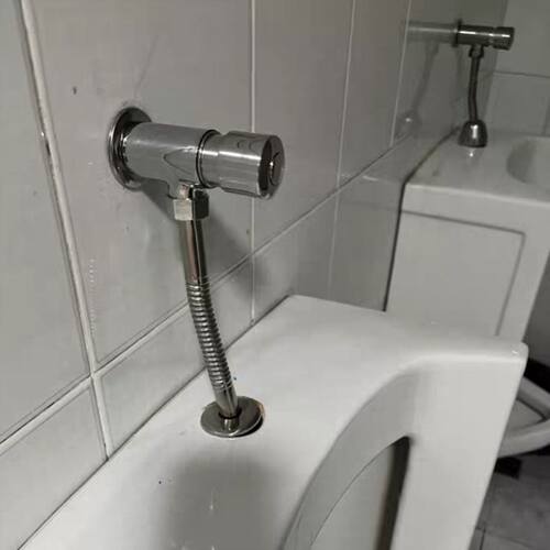 卫生间小便冲水阀全铜暗装明装工程冲洗阀手按式延时阀小便器自闭