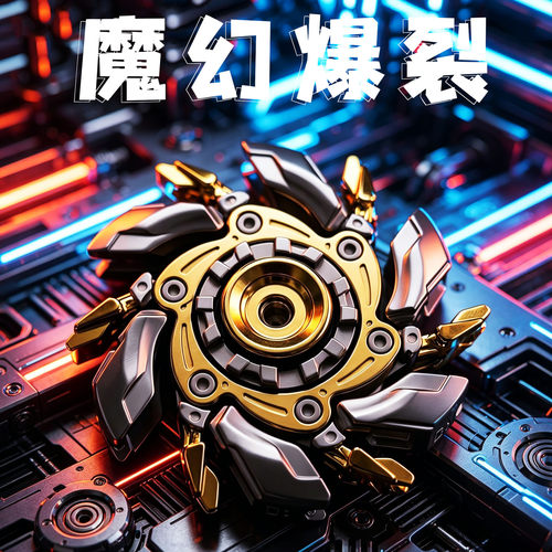 暴躁08旋转开甲指尖陀螺解压玩具