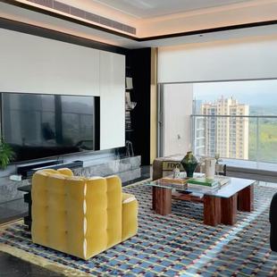 FFDN意大利地毯现代时尚 地毯轻奢地毯手工地毯别墅地毯高级地毯