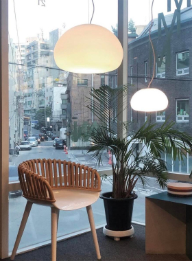 丹麦流光餐桌云朵吊灯艺术吧台餐厅吊灯中古奶油风主卧书房卧室灯