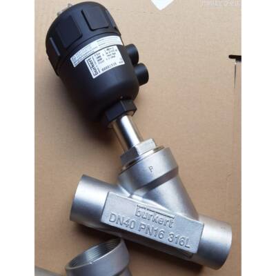 新品可开票对公宝德burkert宝德气动座阀蒸汽00178601 DN15角座阀