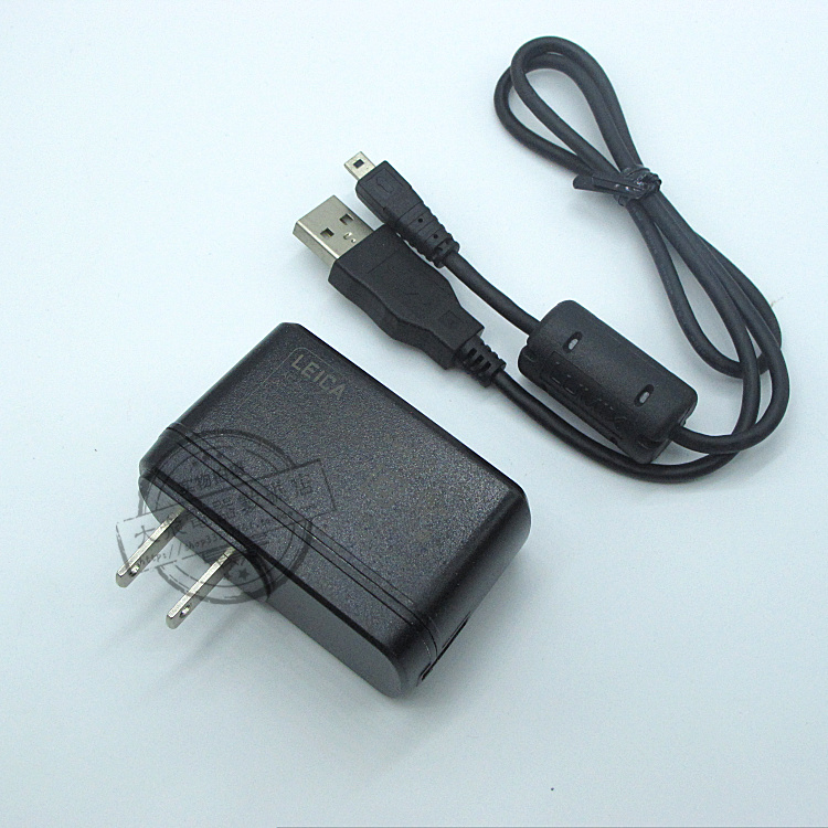 原装leica/徕卡C相机 V-LUX20 LUX30 LUX40充电器直冲电源线充