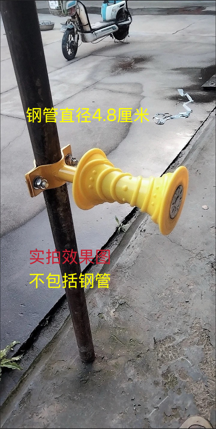 圆管壁挂式家用小型健身器材小腿部按摩器中老年人室内腿部按摩轮