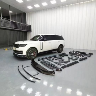 新款 MSY套件前唇后唇侧裙尾翼机盖车身饰条轮眉 路虎揽胜行政改装