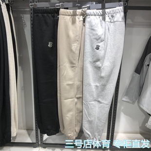 AKLV779 反伍BADFIVE男子束脚加绒保暖宽松卫裤 李宁2025冬季 新款