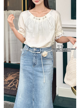 现货特价DI-SUI女装2025新款时尚气质显瘦上衣29503百搭不撞款