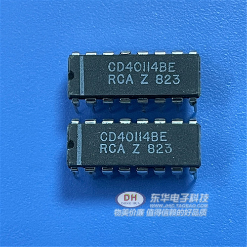 CD40114BE DIP16封装 原装进口CD4011 CD4013 CD4014 CD4016BE