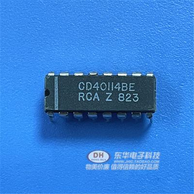 CD40114BE DIP16封装原装进口IC芯片集成电子元件配单配套清货