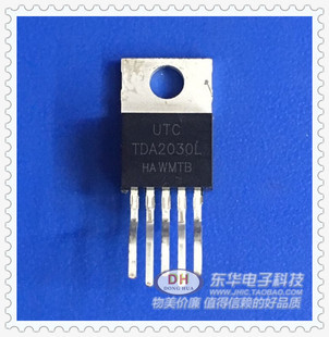 TDA2050A TDA2030L UTC原装进口TO220线性音频放大器 功率放大器