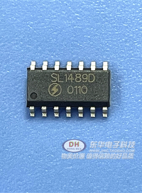 SL1489D 代MC1489D SN75189 SOP14翻两番线路接收器原装进口现货