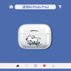 azeyao自由自在小狗适用苹果Airpods2pro3代无线耳机软壳保护套二代透明对灯开盖软耳机套Pro2