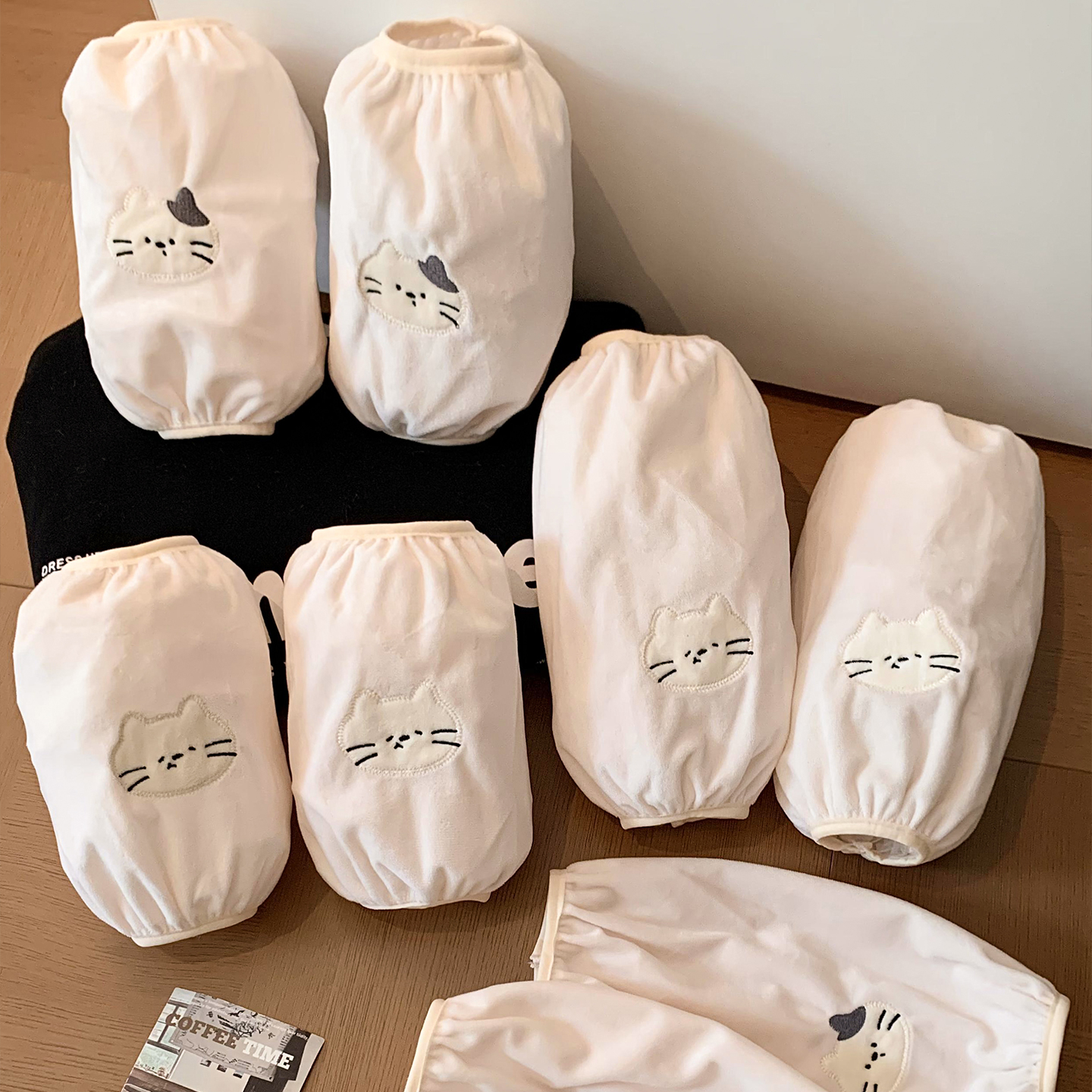 可爱2025新款袖套女上班耐脏防污