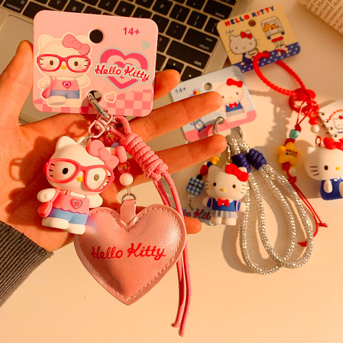 hellokitty小玩偶公仔钥匙扣挂件