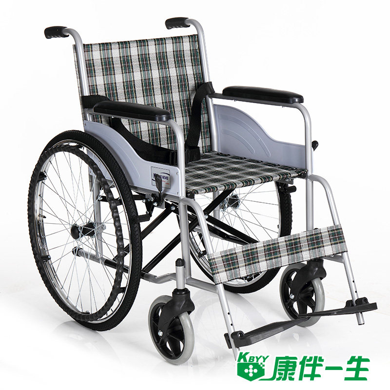 ?互邦手動輪椅鋼管HBG25輕便折疊車便攜式家用老年殘疾人代步推車在類目 OTC藥品/醫療器械/計生用品, 醫療器械, 輪椅中 - 來自Buy2taobao.com提供專業的淘寶代購服務