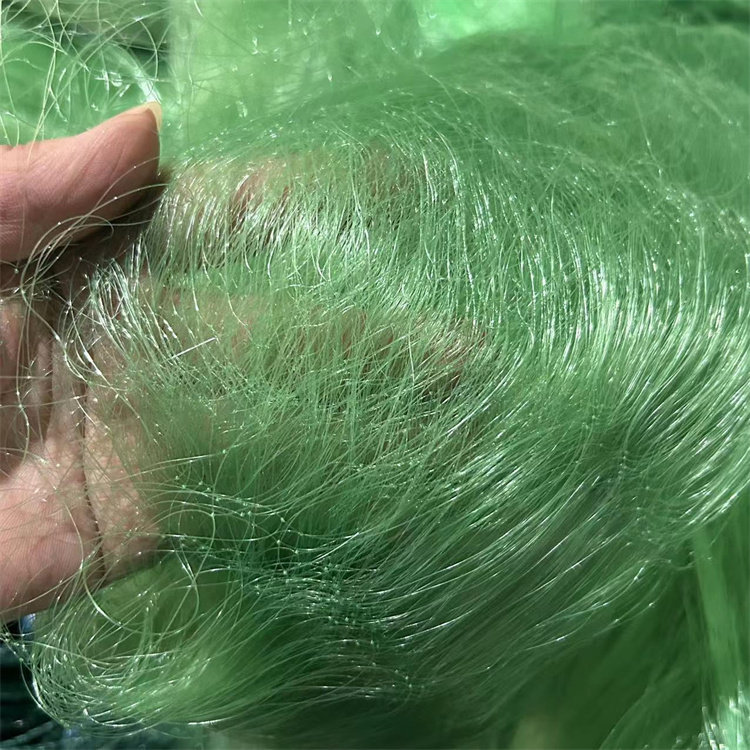 三层粘网丝网捕鱼王20米高6指7指200米高强丝捕鱼网水库渔网沉网