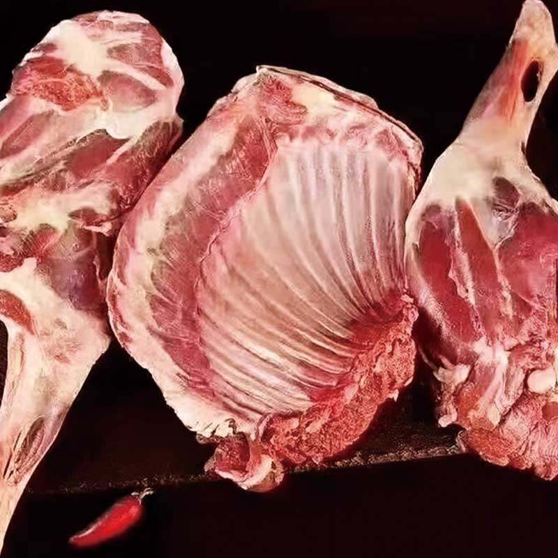 羔羊腿羊排羊蝎子民勤羊肉甘肃羊肉沙漠羊羔肉5斤装 空运包邮