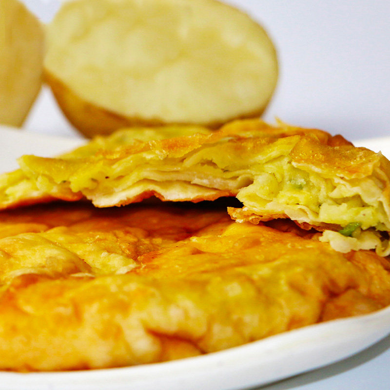 代买 再回首土豆馅饼素食 兰州特产小吃即食顺丰空运