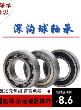 高速深沟球轴承6009RS 6010 6011 6012 6013 6014 6015 6016 6017